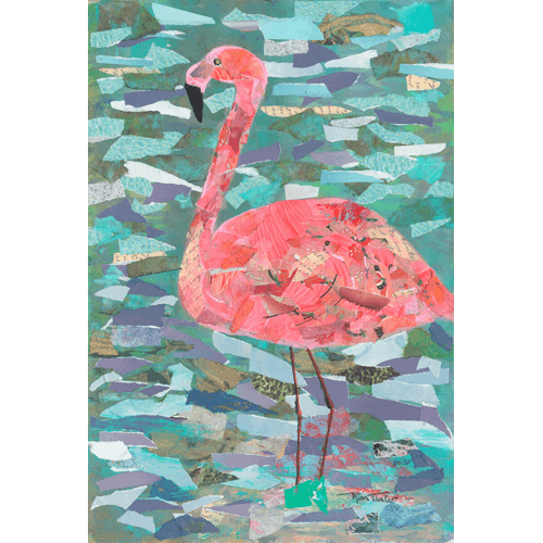 Flamingo by Ocean City Artist Rina Thaler